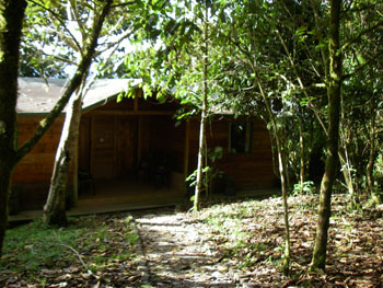 Cabanas San Isidro with cabin No 2 on the right